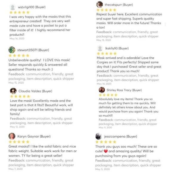 Strawberry Face Mask W/ Disposable Filter Pocket - Picture 10 of 13